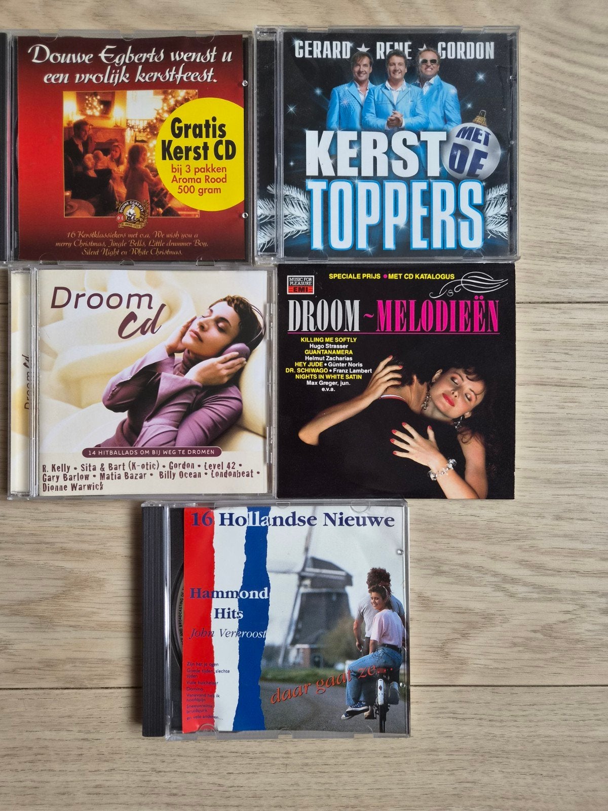 5x cd kerst en droom muziek, Ophalen of Verzenden, Zo goed als nieuw
