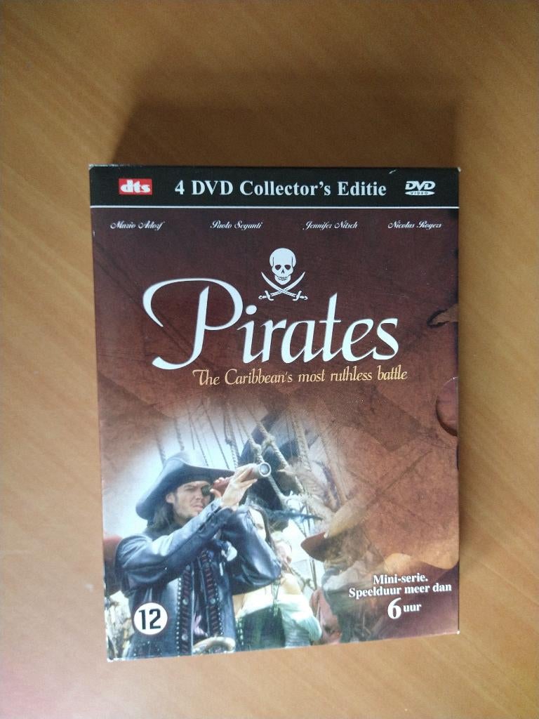 4-DVD-box Pirates, Vanaf 12 jaar, Ophalen of Verzenden, Zo goed als nieuw