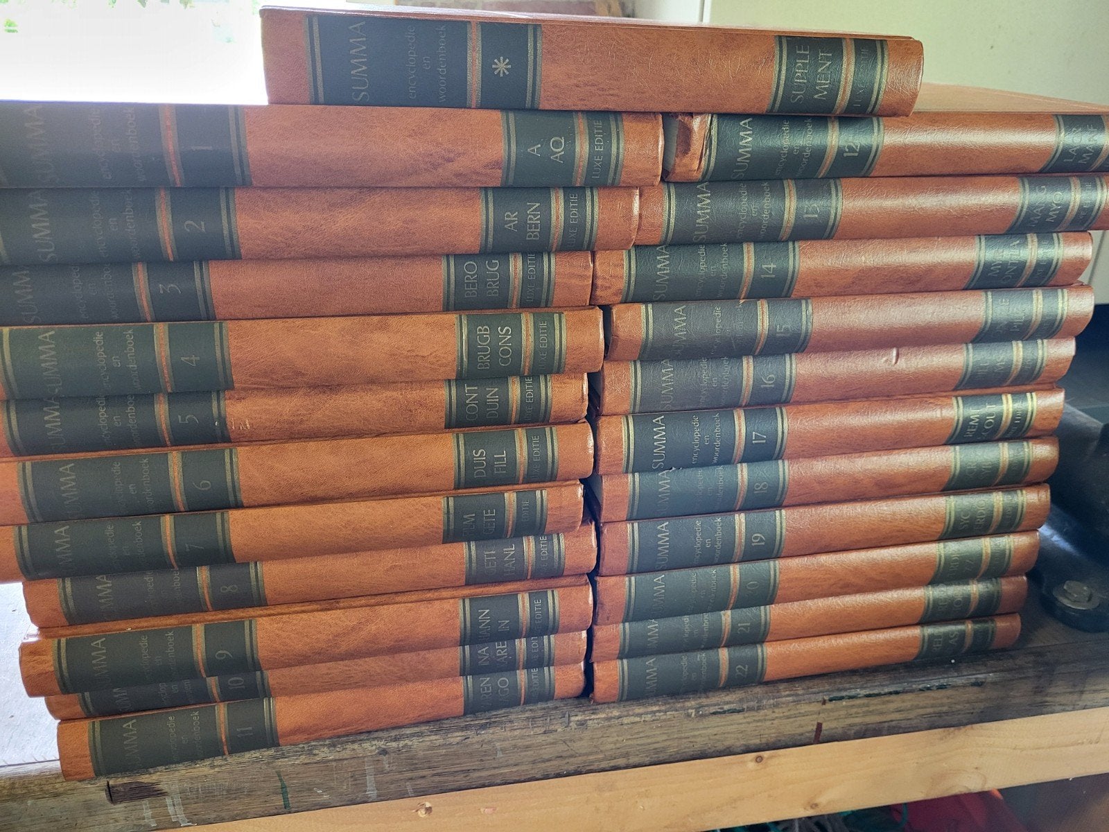 23-delige Summa encyclopedie en woordenboek, Boeken, Encyclopedieën, Complete serie, Ophalen of Verzenden, Zo goed als nieuw, Algemeen