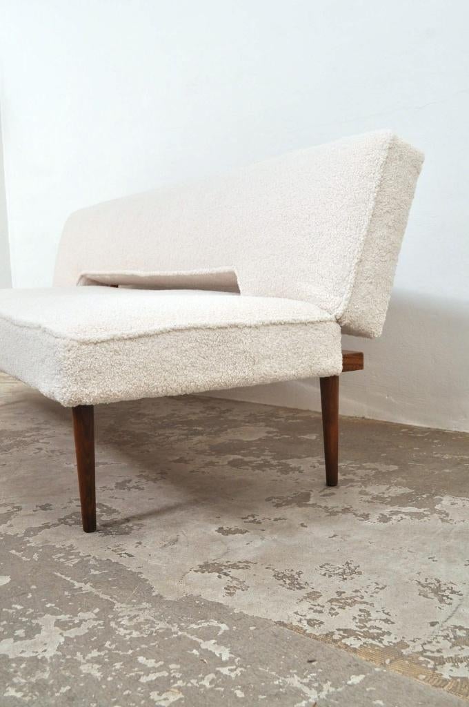Daybed Navratil zitbank sofa slaapbank mid-century jaren 60, Ophalen of Verzenden, Gebruikt, 75 tot 100 cm, Stof