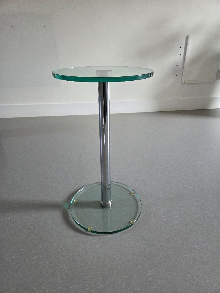 Gispen bijzettafel, Minder dan 55 cm, Rond, Ophalen, 45 tot 60 cm
