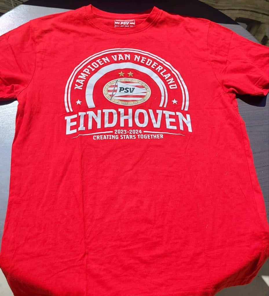 PSV shirt creating stars together maat L eendracht maakt mac, Verzamelen, Ophalen of Verzenden, Zo goed als nieuw, PSV, Shirt