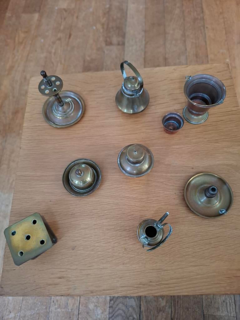 Koperen miniaturen, Antiek en Kunst, Antiek | Koper en Brons, Ophalen of Verzenden