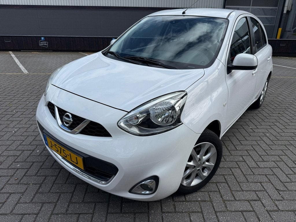 Nissan Micra 1.2 Acenta*Stoelverwarming*Climat-Airco*Cruise*, Voorwielaandrijving, Gebruikt, USB, 1198 cc
