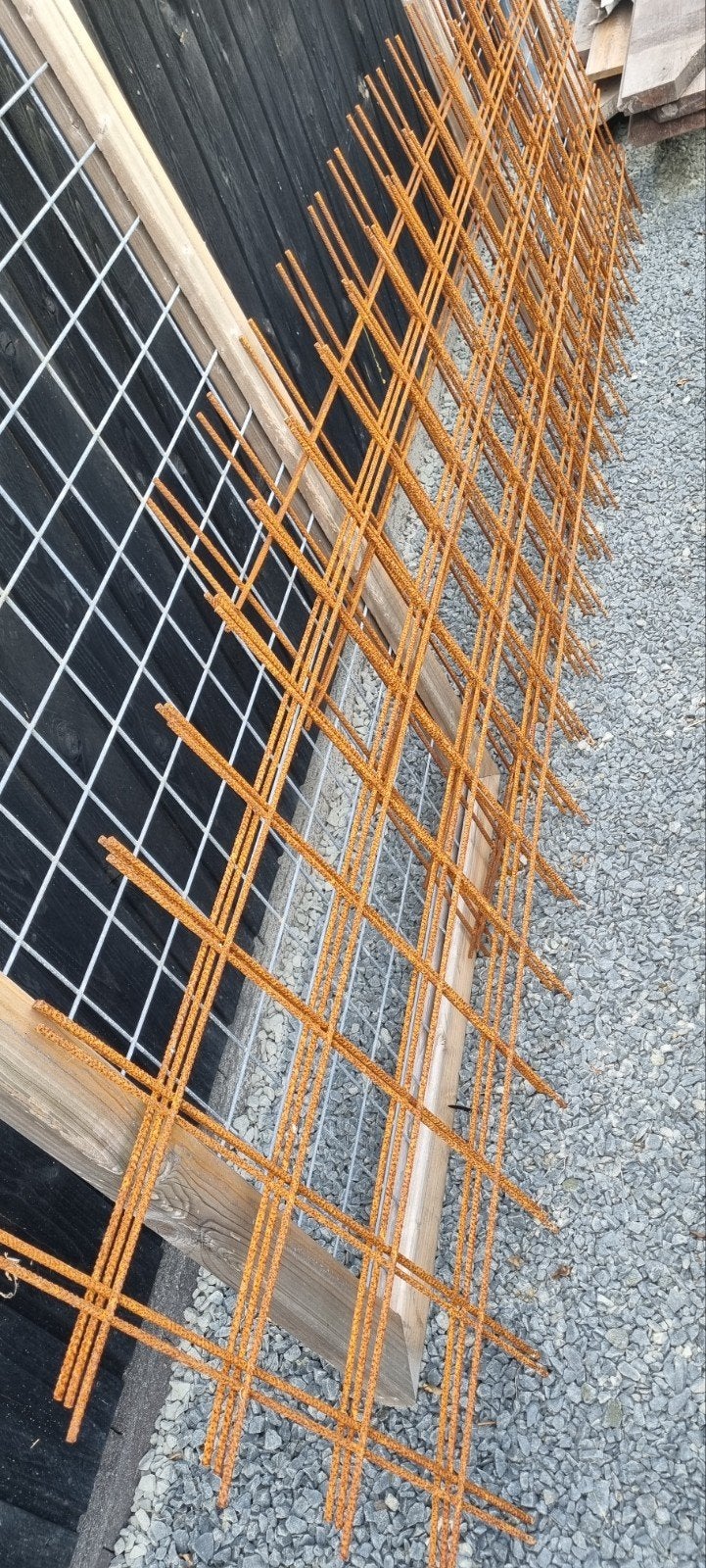 betongaas / betonmatten, Ophalen, Nieuw, IJzer