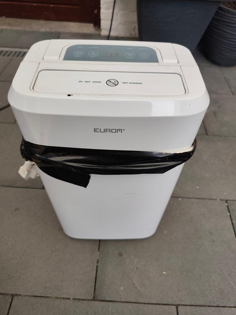 Eurom Luchtontvochtiger 10L/dag - Ideaal voor kelder, Ophalen