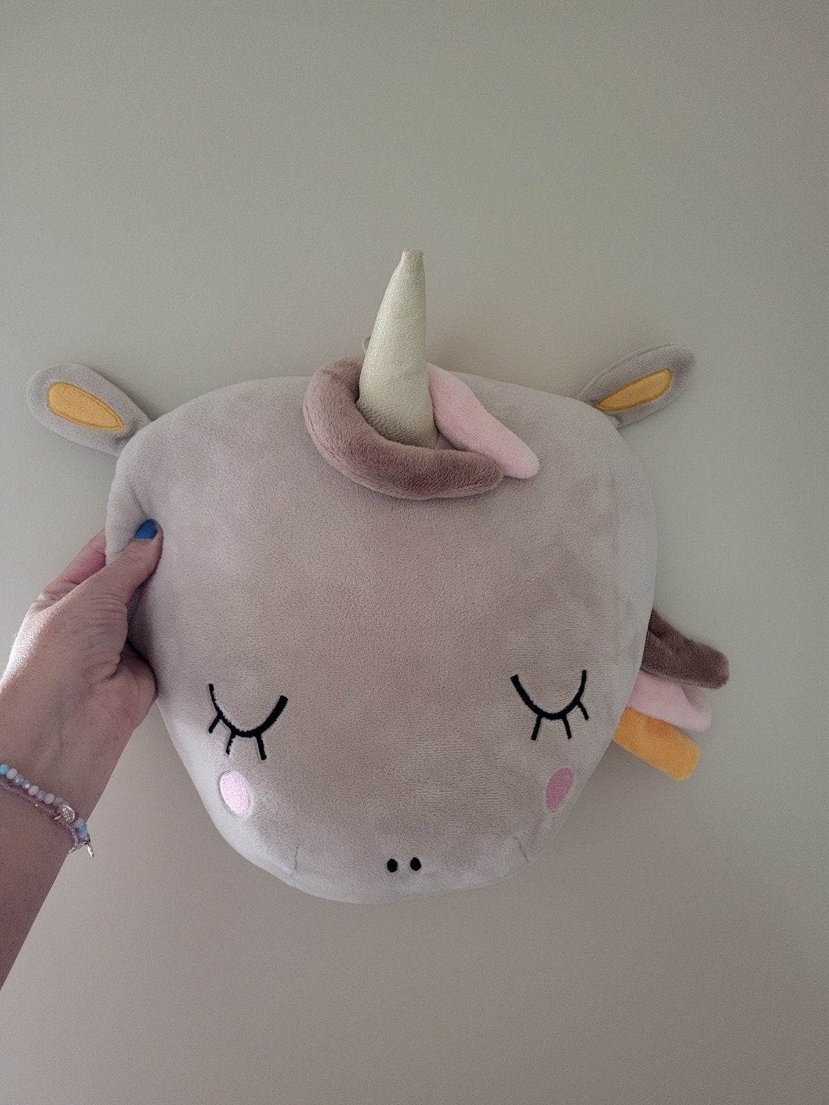 unicorn muurdecoratie, Ophalen, Zo goed als nieuw, Wanddecoratie