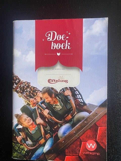 efteling doeboek, Verzamelen, Efteling, Ophalen of Verzenden