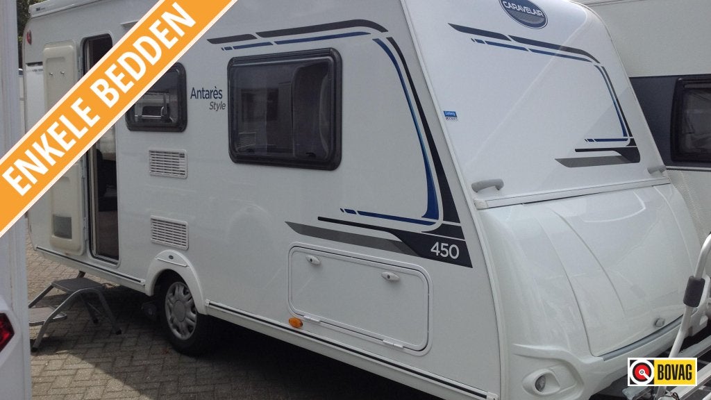 Caravelair Antares Style 450, Standaardzit, Schokbreker, Overige typen, Caravelair