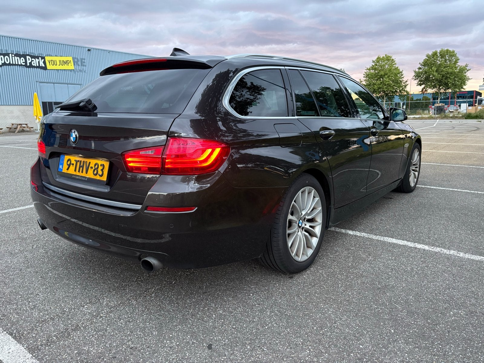 Org NL & NAP. Volle 2014 BMW 535I Touring, Auto's, Achterwielaandrijving, Zwart, 1760 kg, Stationwagon