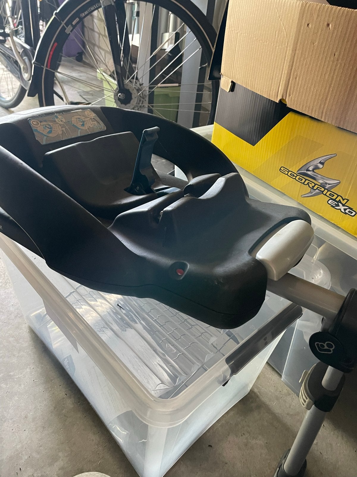 Maxi-Cosi EasyFix Isofix base voor autostoeltje, Ophalen, Autogordel of Isofix, Gebruikt, 0 t/m 13 kg