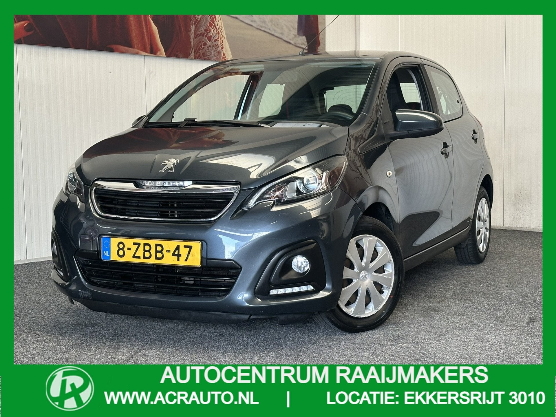 Peugeot 108 1.0 e-VTi ACTIVE AIRCO BLUETOOTH TELEFOON ELEKTR, Voorwielaandrijving, Stof, Gebruikt, 4 stoelen