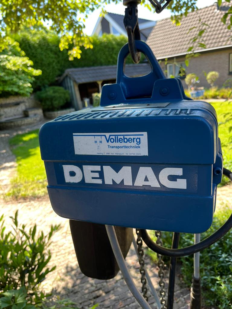 Takel merk DEMAG, Doe-het-zelf en Verbouw, Ophalen of Verzenden, Zo goed als nieuw