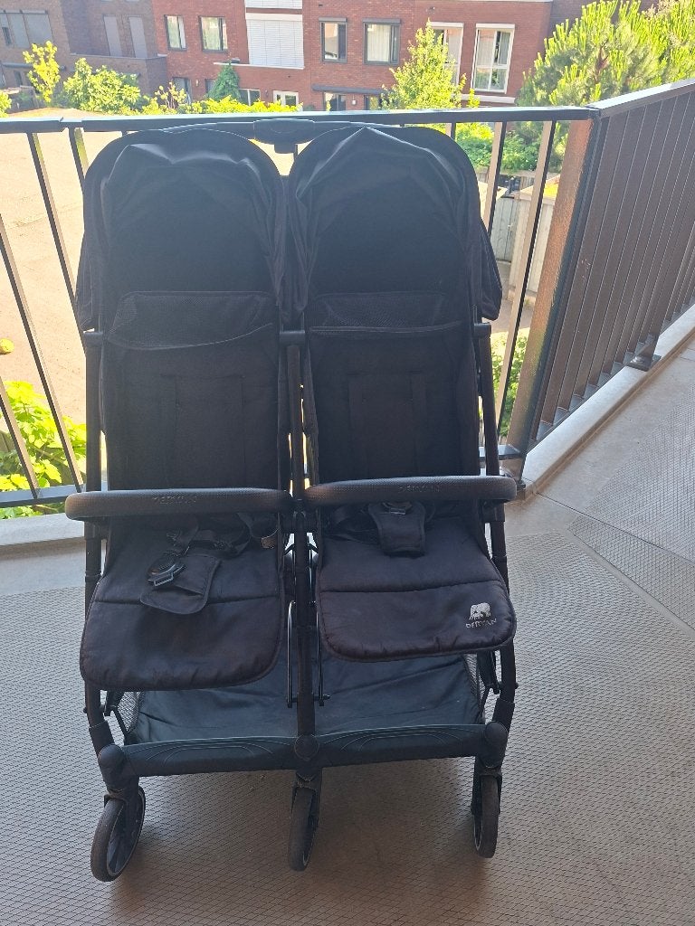 DERYAN Rolo DuoBuggy X2, Kinderen en Baby's, Buggy's, Ophalen, Gebruikt, Overige merken, Duomodel