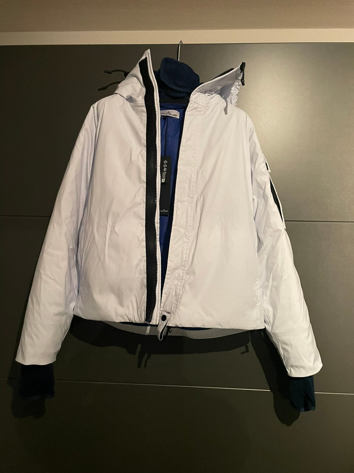 Stone Island Ice Jacket 2025 maat S, Ophalen of Verzenden, Nieuw, Maat 46 (S) of kleiner, Wit