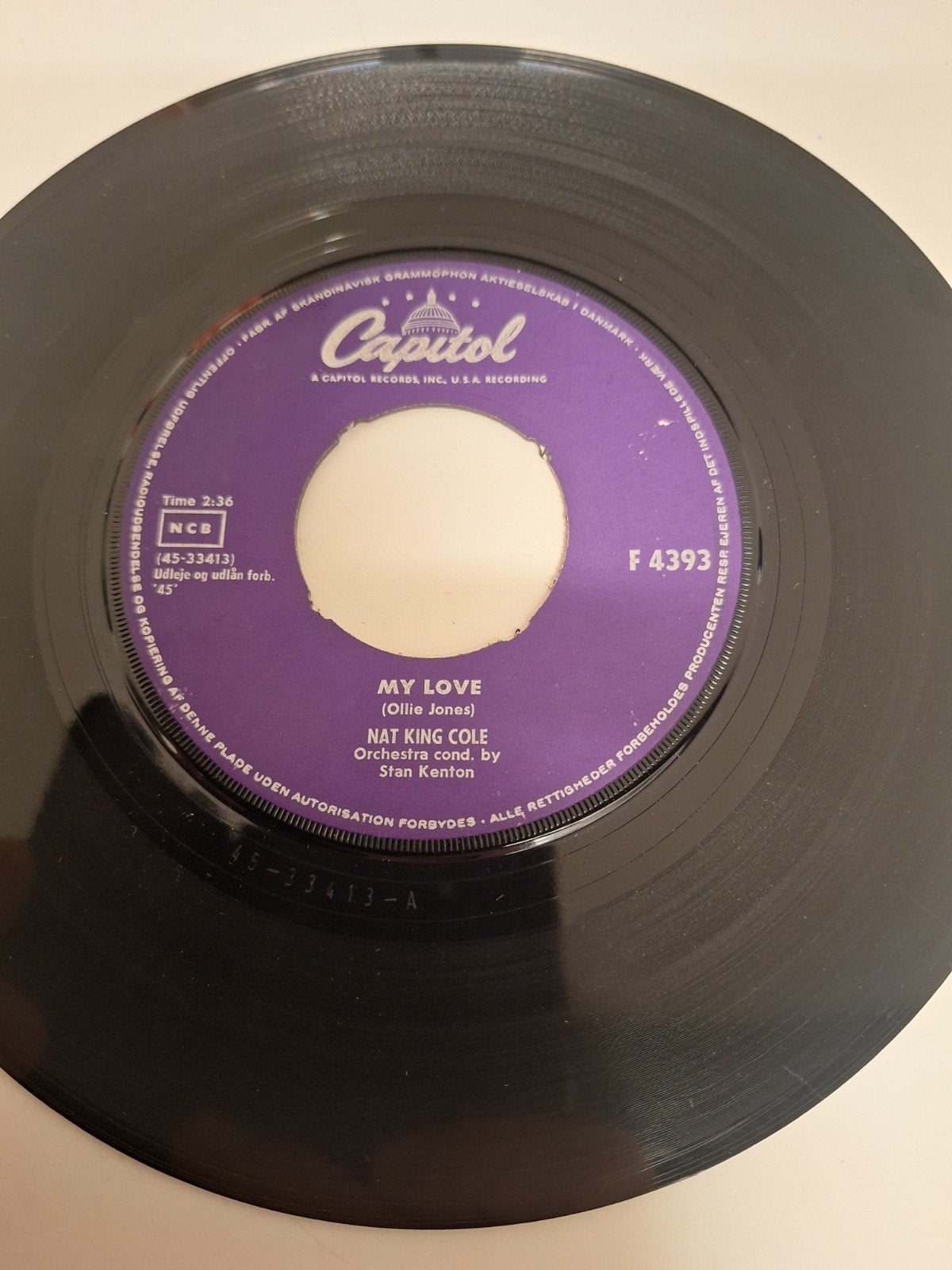 Nat King Cole - My Love, 1960., Verzenden, 1960 - 1969, 7 inch