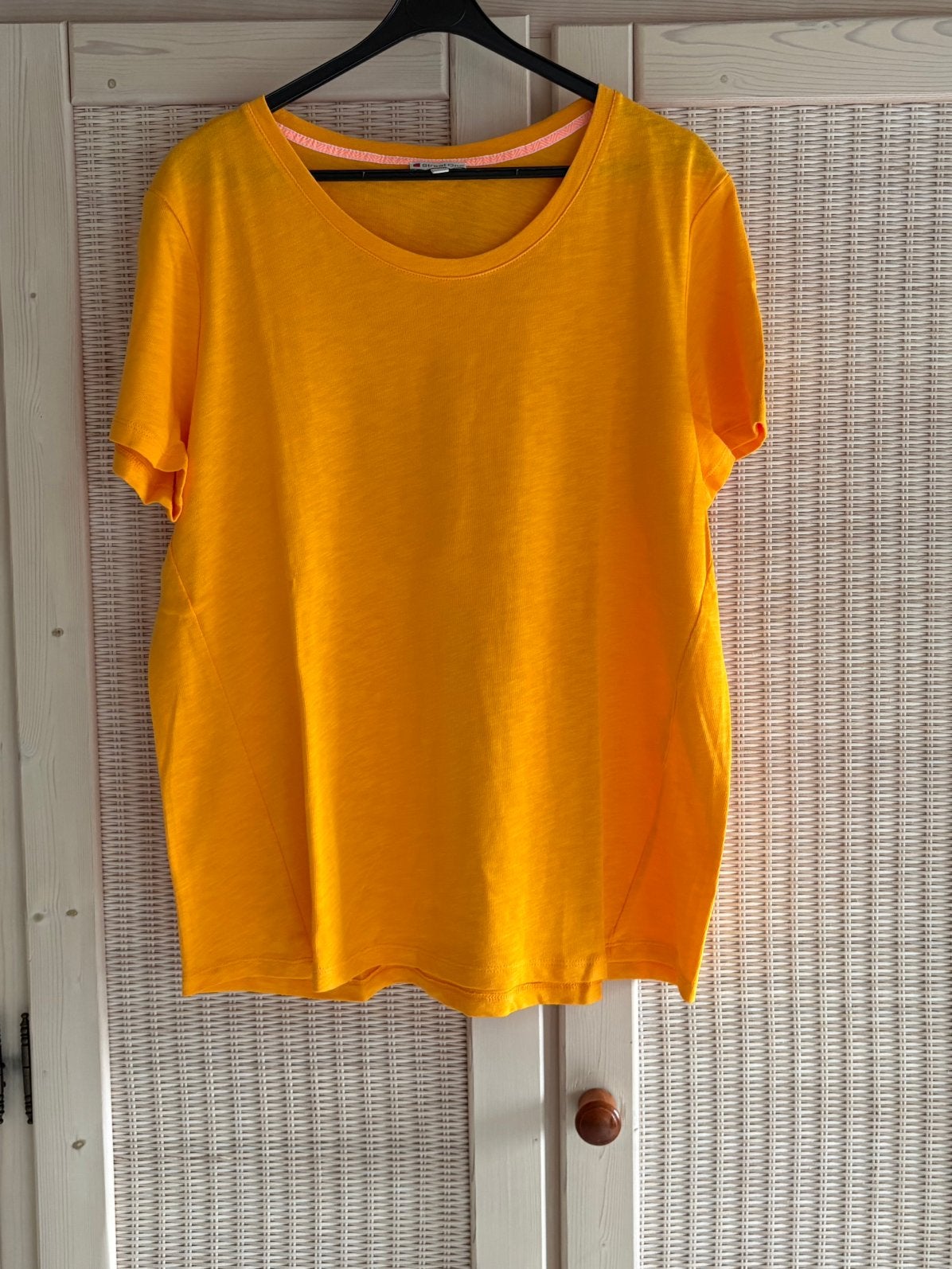 Dames t- shirt van StreetOne, Maat 42/44 (L), Oranje, Ophalen of Verzenden, Zo goed als nieuw