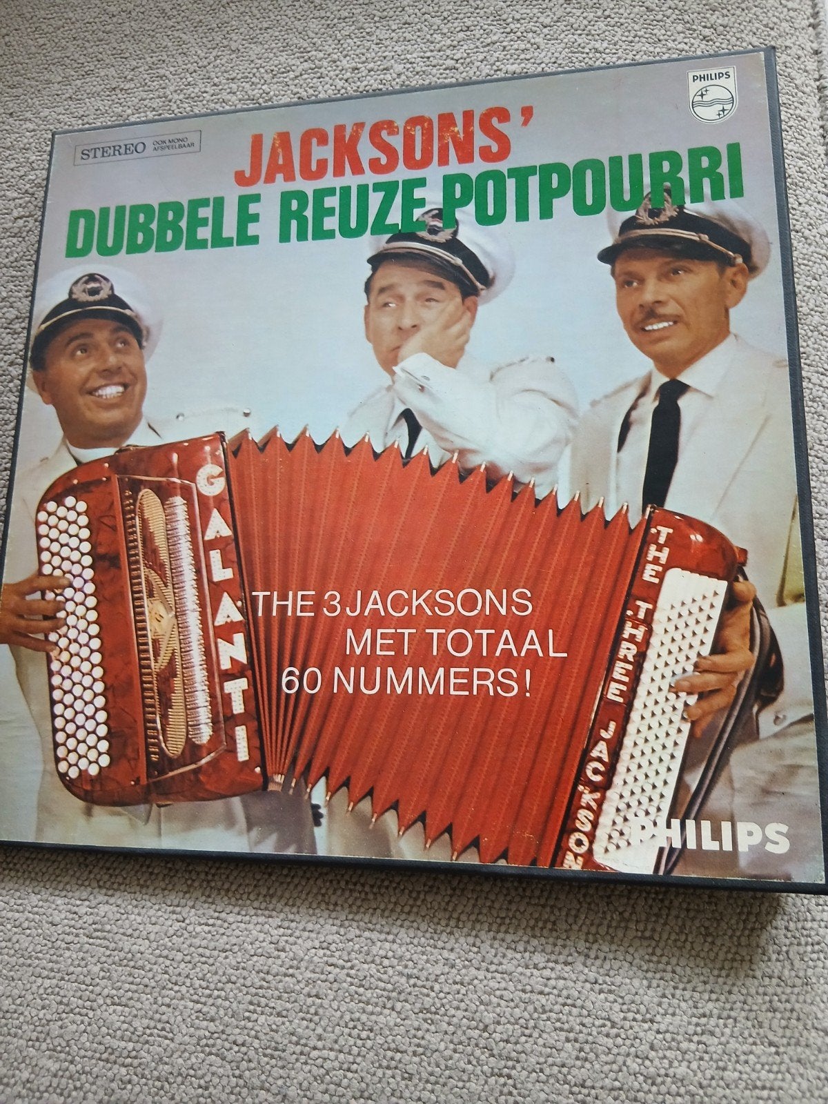 Dubbelalbum  JACKSONS, Ophalen, Zo goed als nieuw