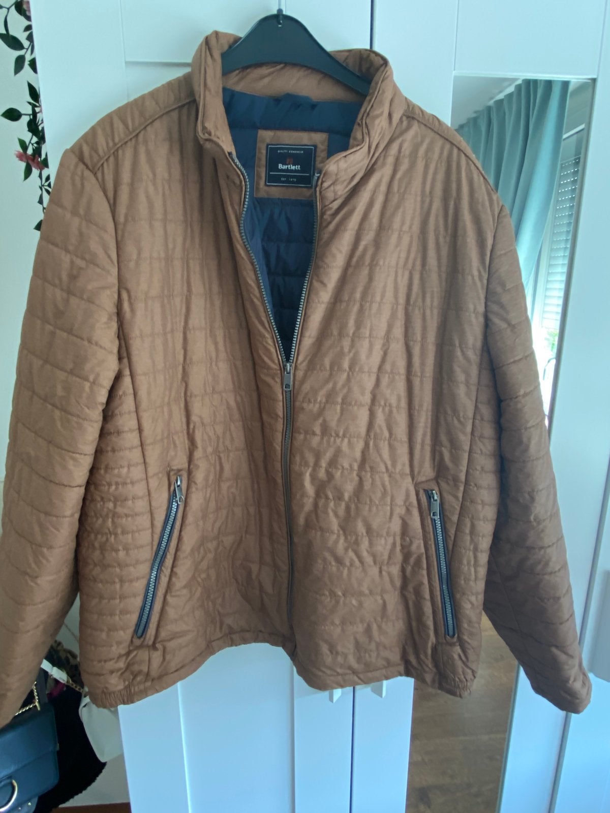 Tussen jas mt xxxl, Kleding | Heren, Jassen | Winter, Ophalen of Verzenden, Zo goed als nieuw, Overige maten, Bruin