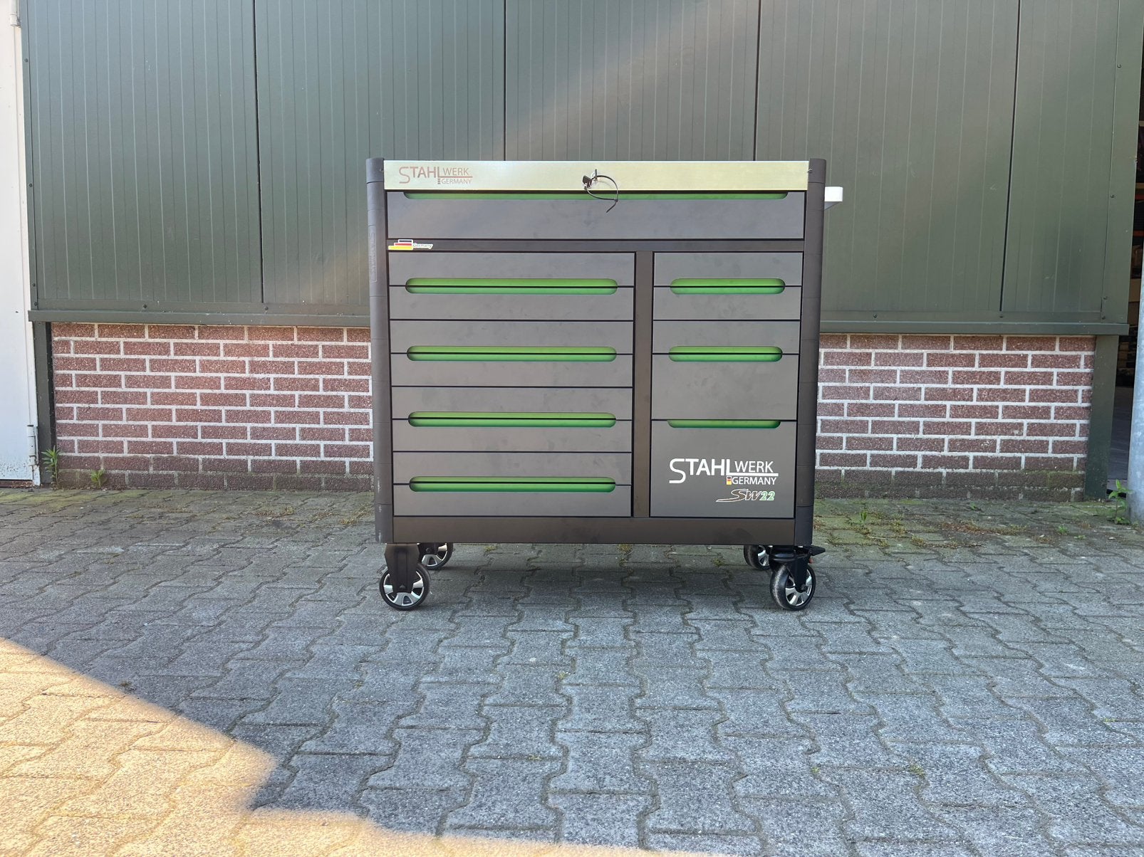 STAHLWERK Germany SW22 Gereedschapwagen 755 Delig,Nieuwstaat, Ophalen, Nieuw