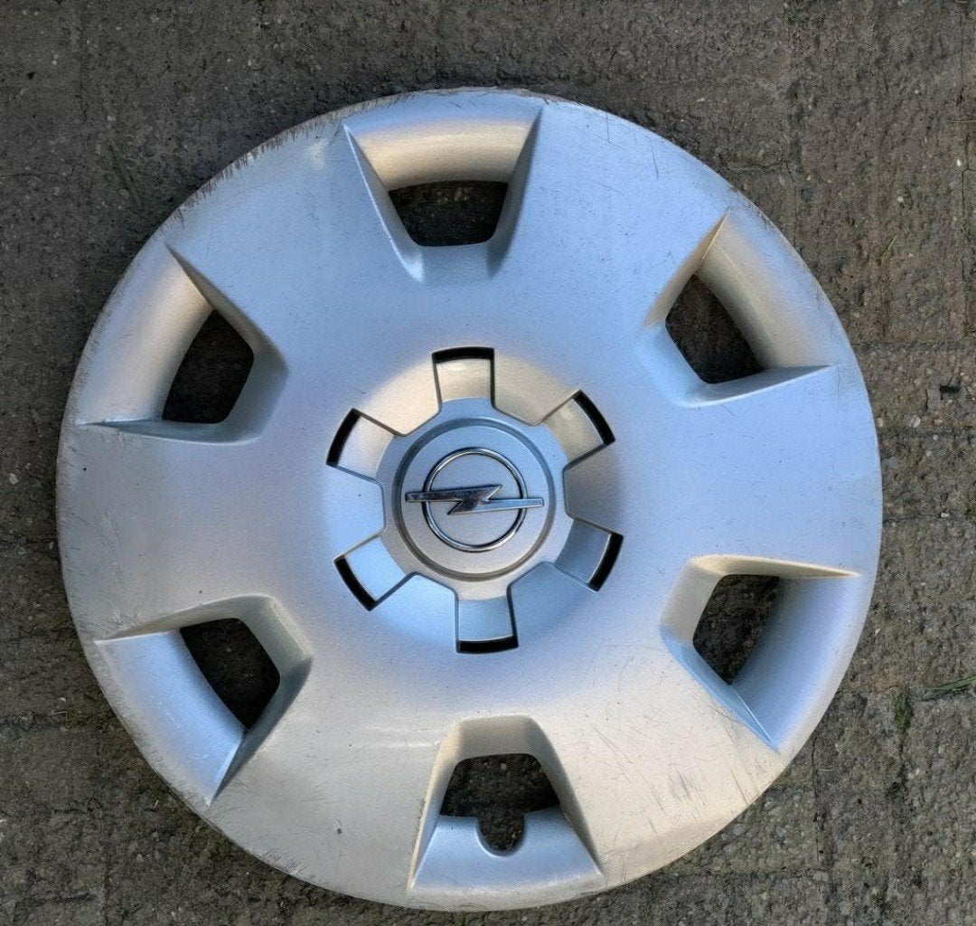 Wieldop Opel,merk,embleem,kunststof,grijs,buitenmaat 42 cm, Auto diversen, Ophalen of Verzenden, Gebruikt