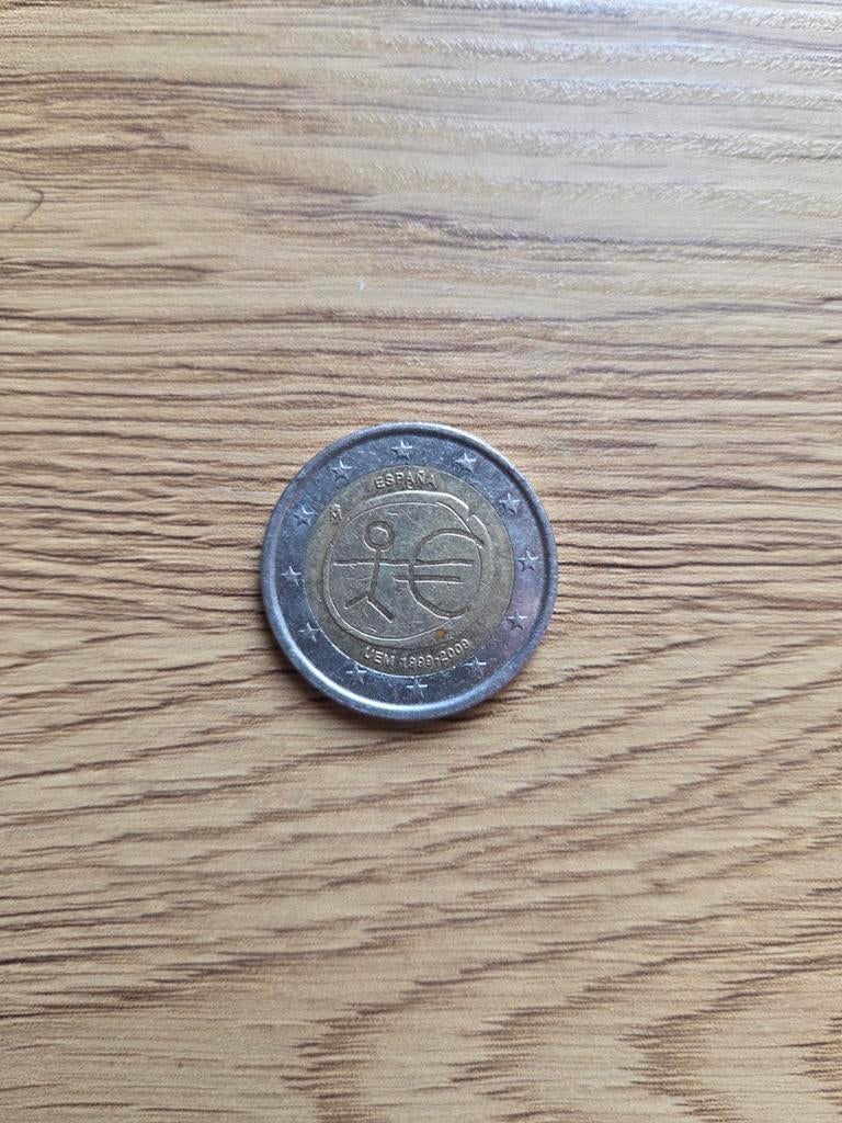 Stickman 2 euromunt uit Spanje, Postzegels en Munten, Munten | Europa | Euromunten, Ophalen of Verzenden, Spanje, 2 euro