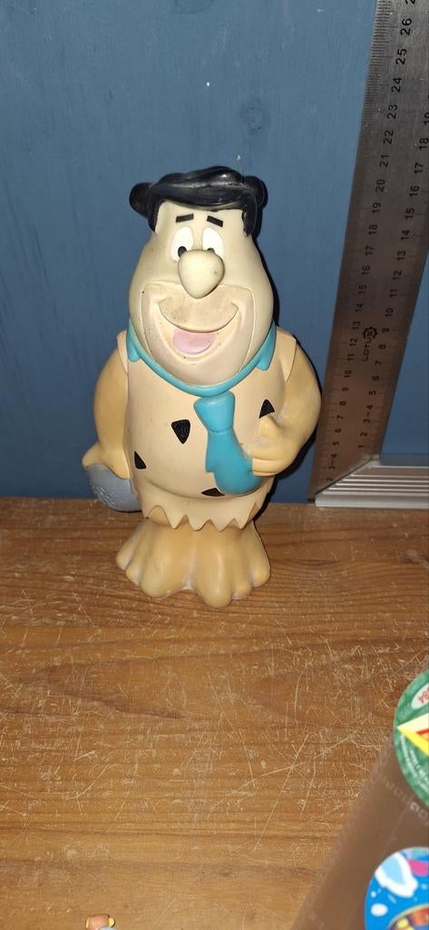 Fred flintstone pop/fles uit 1994 (5326), ., Ophalen of Verzenden, Zo goed als nieuw, .