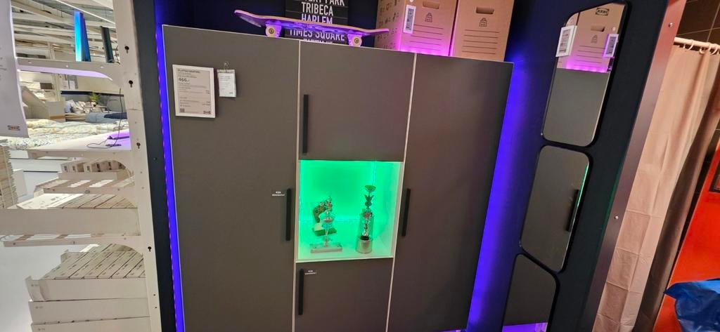GEZOCHT: Ikea Platsa  Skatval, Met deur(en), 100 tot 150 cm, Ophalen of Verzenden, Zo goed als nieuw