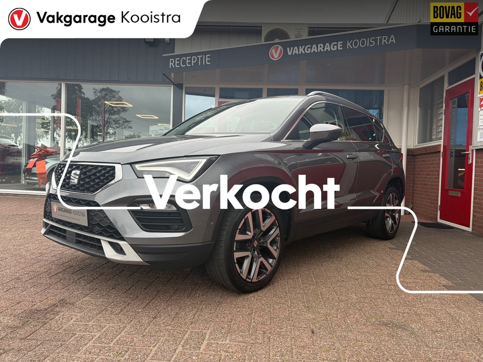 Seat Ateca 1.5 TSI Style, Auto's, Seat, Automaat, 12 maanden, 15 km/l, Zwart