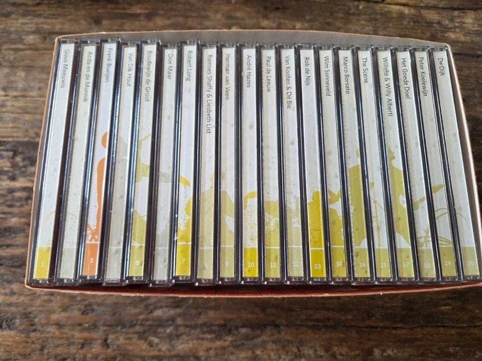 AD Nederlandse Popklassiekers CD Boxset - 20 CD's, Ophalen of Verzenden, Gebruikt, Pop, Boxset