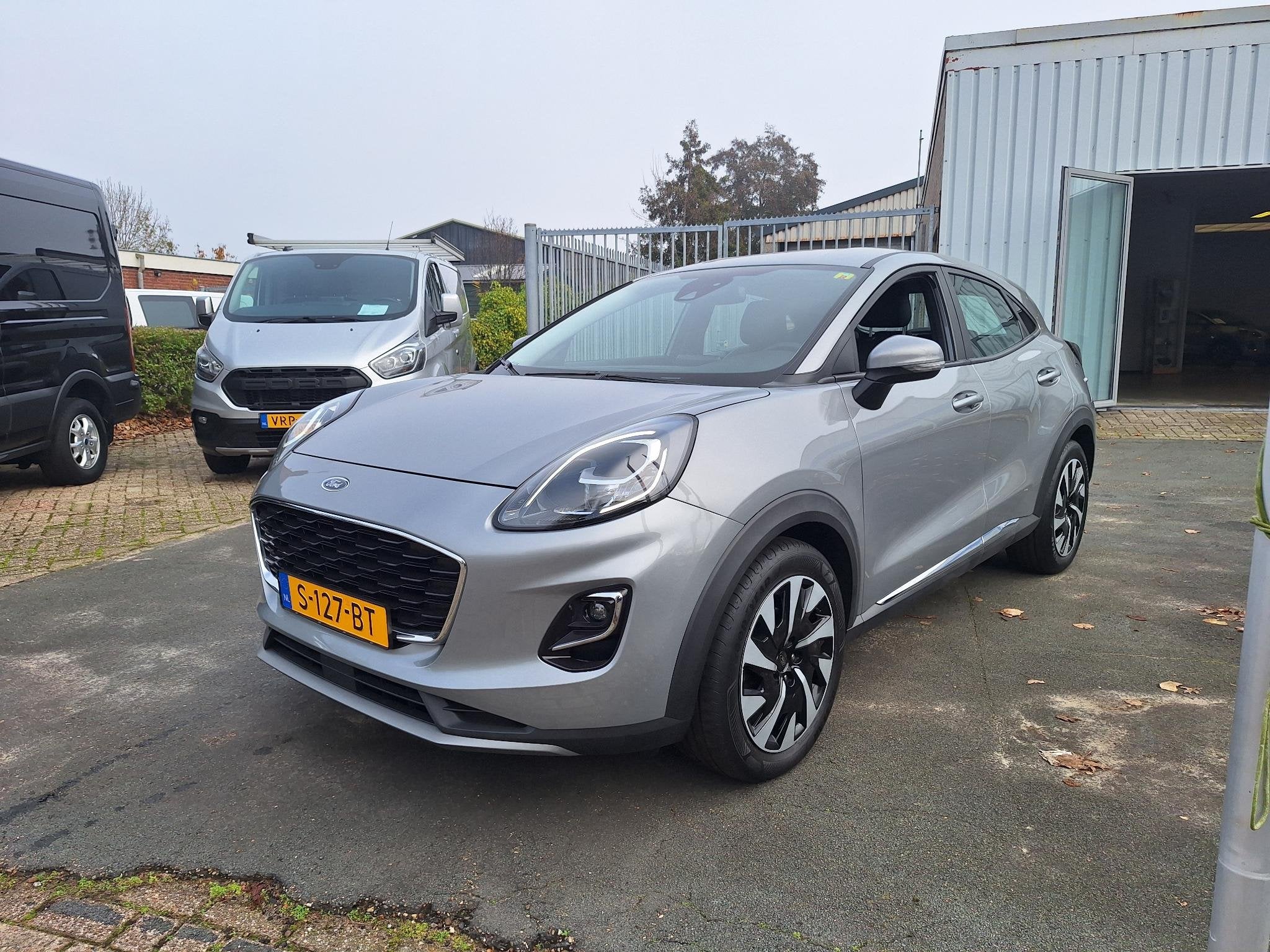 Ford Puma 1.0 EcoBoost 125 pk Titanium Navigatie - Apple Car, Auto's, Ford, Voorwielaandrijving, Origineel Nederlands, Bedrijf