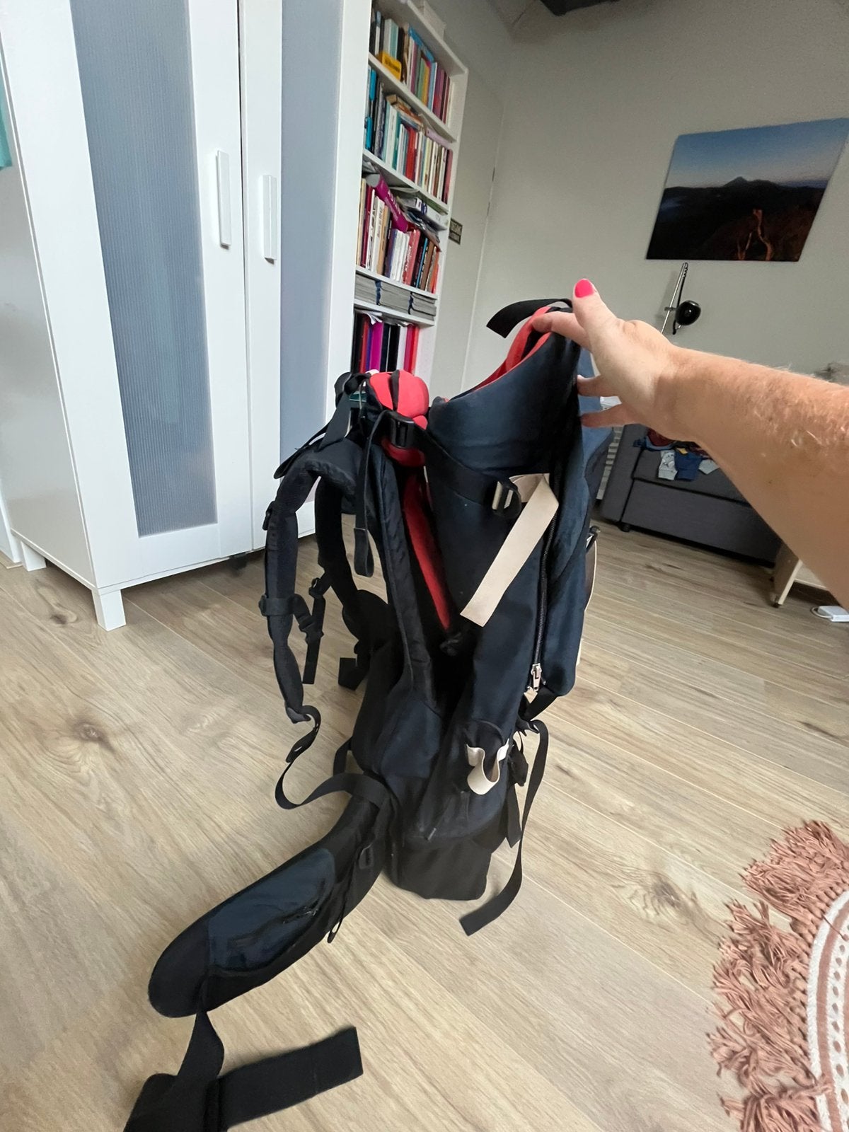 Nette draagrugzak van Macpac, Kinderen en Baby's, Gebruikt, Rug, Draagzak, Ophalen