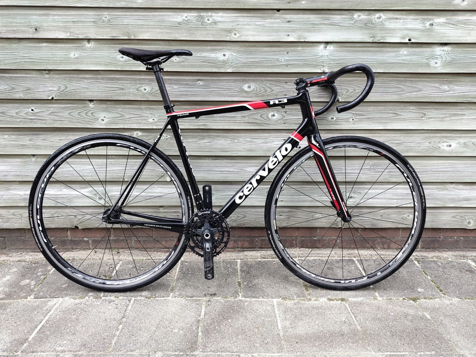 Cervélo R3 Team frameset - schade - project, Gebruikt, Carbon, Overige maten, Meer dan 20 versnellingen