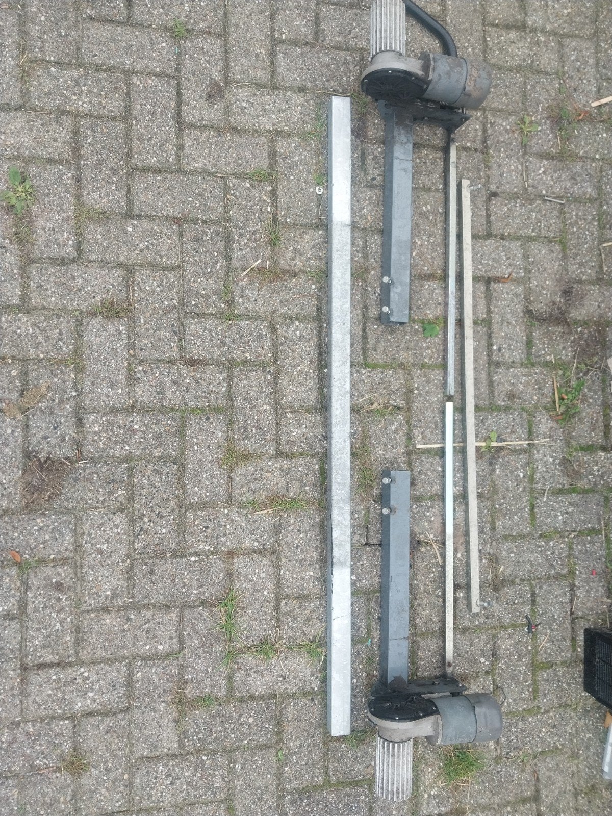 truma mover SR handbediend, Ophalen