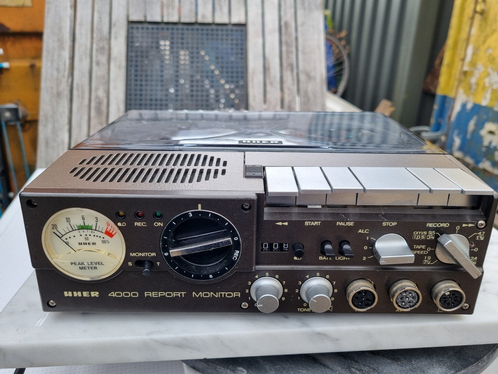 UHER 4000 Report Monitor Bandrecorder - Zeer Goede Staat, Audio, Tv en Foto, Bandrecorders, Bandrecorder, Met stofkap, Met banden