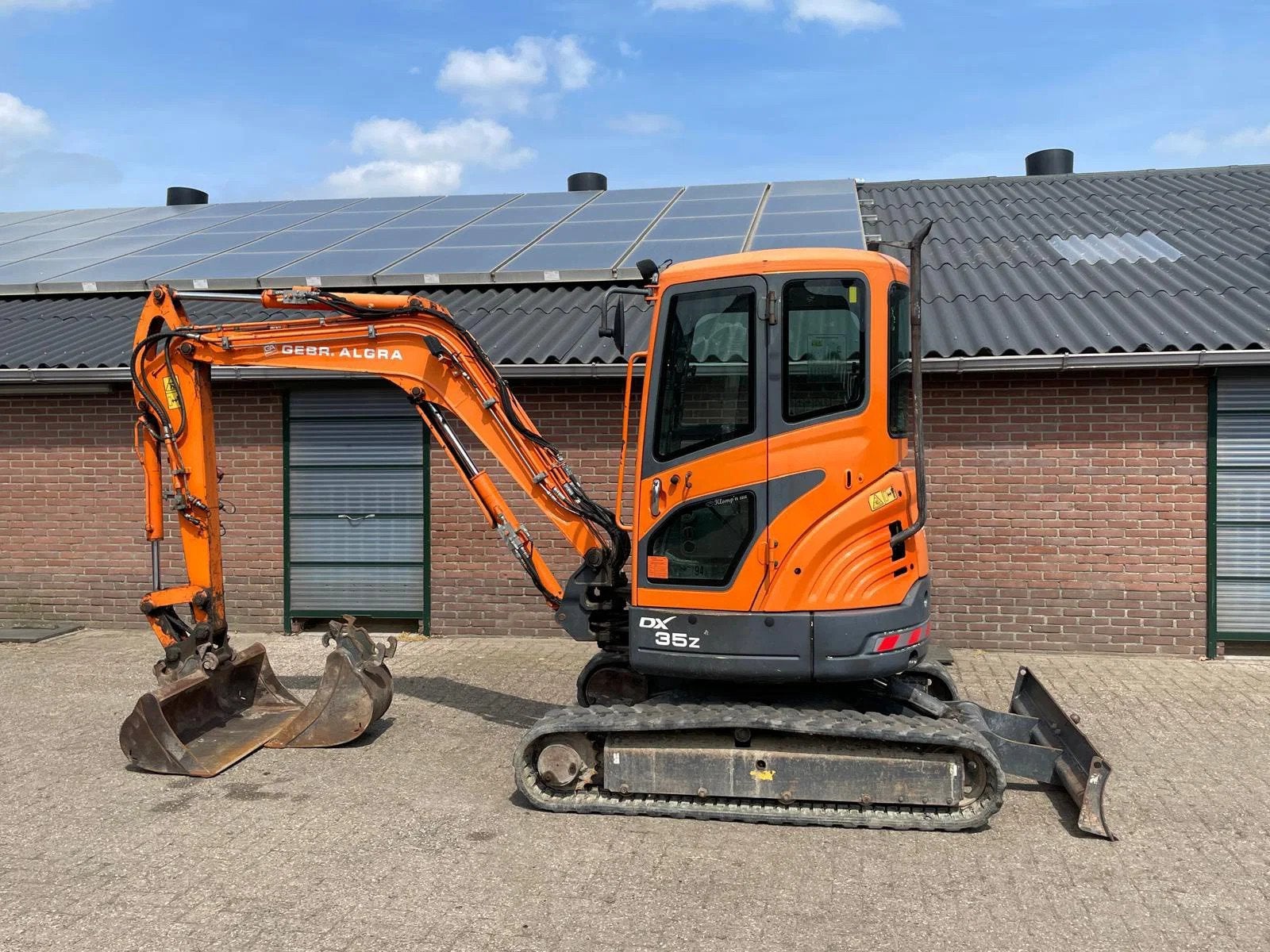 Doosan DX 35Z Graafmachine (bj 2016), Graafmachine