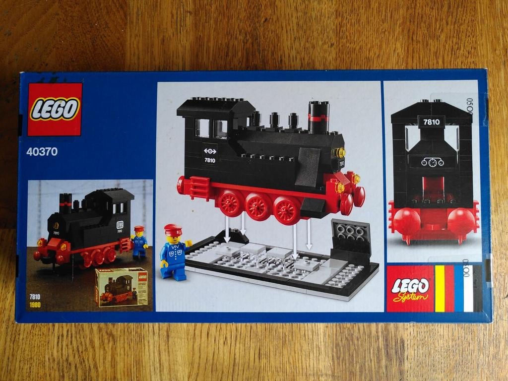 LEGO 40370 Trein 40 Jaar Jubileum Editie, Kinderen en Baby's, Speelgoed | Duplo en Lego, Overige thema's, Lego, Nieuw, Ophalen of Verzenden