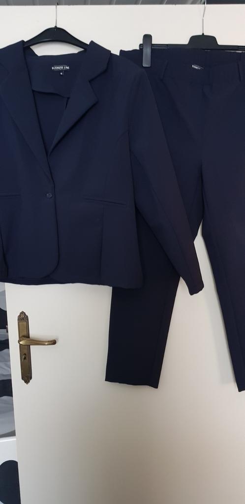 Nieuw broekpak. blauw, Kleding | Dames, Ophalen of Verzenden, Nieuw, Blauw, Lang