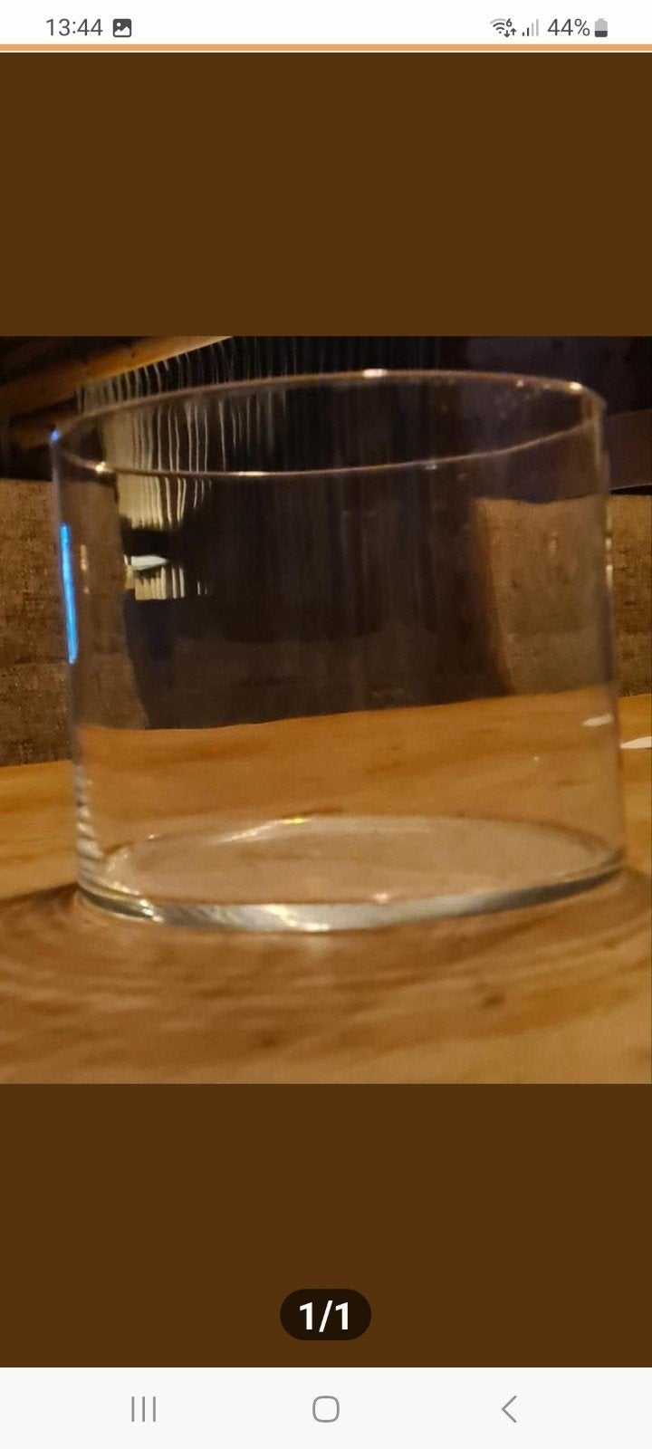 Grote ronde vaas, Ophalen, Zo goed als nieuw