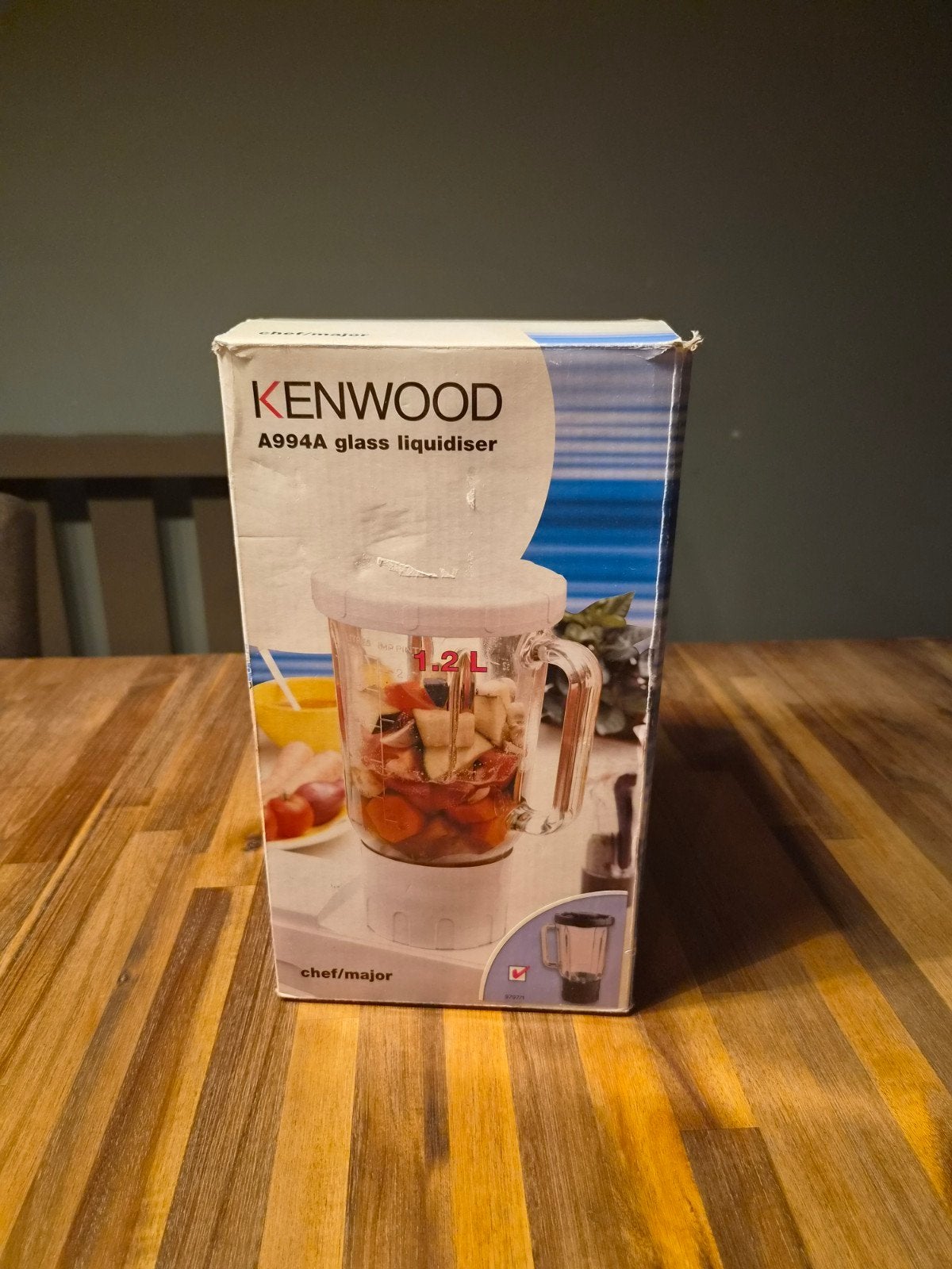 Kenwood A994A Blender voor kenwood chef/ major, Witgoed en Apparatuur, Ophalen of Verzenden, Zo goed als nieuw, Blender
