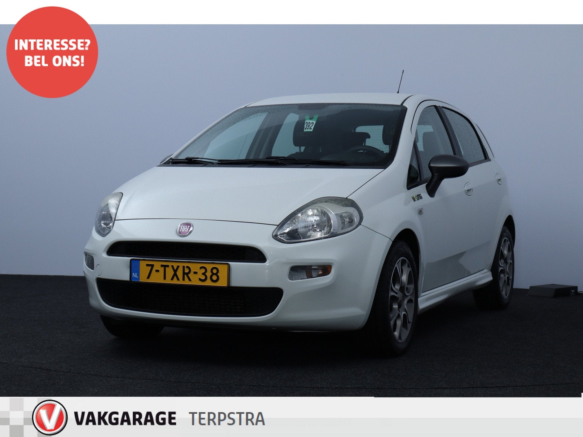 Fiat Punto Evo 0.9 TwinAir Young/ Airco!/ Bluetooth/ Radio-C, Voorwielaandrijving, Gebruikt, Origineel Nederlands, Bedrijf