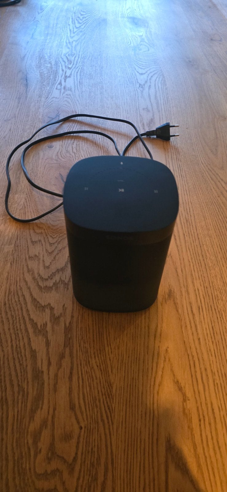 Sonos One Gen 2 zwart, slimme wifi-speaker met spraakbesturi