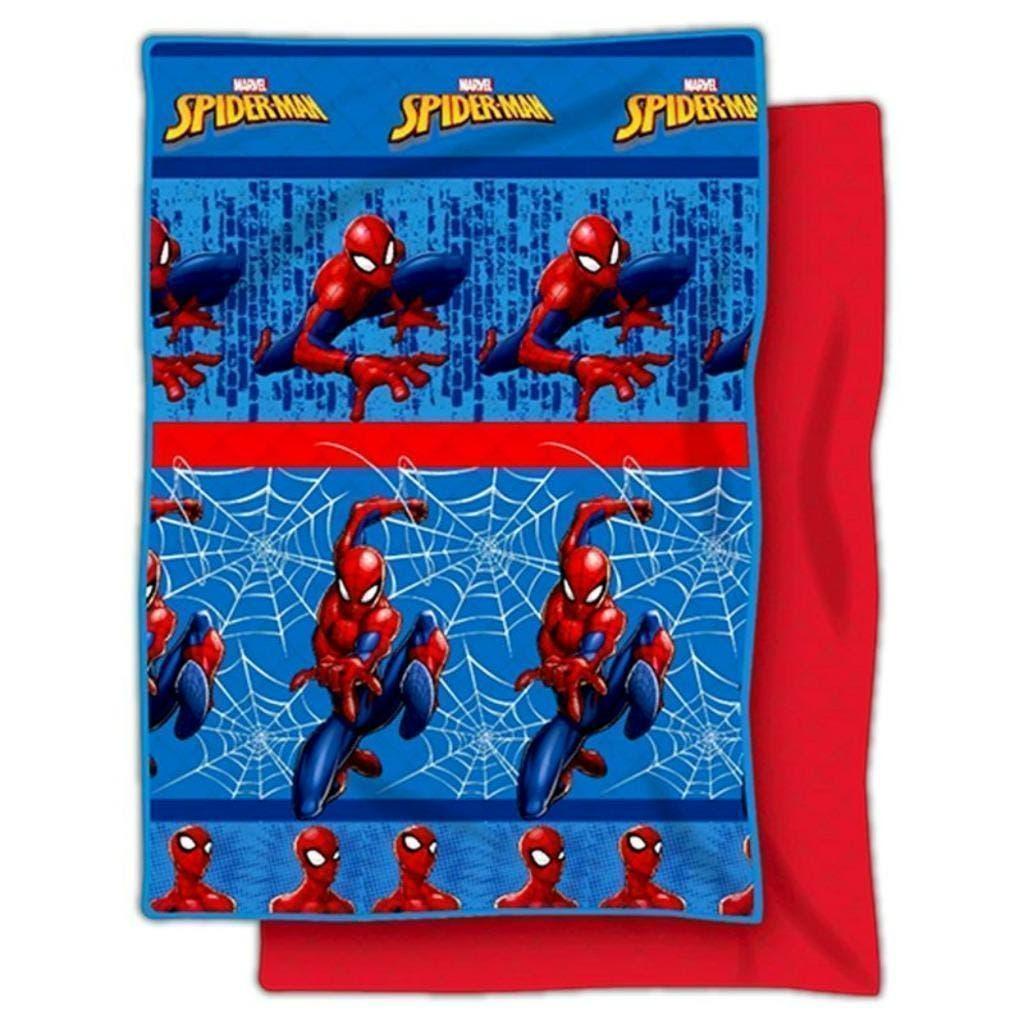 Spiderman Bedsprei Quilt - 250x150 cm - Marvel, Kinderen en Baby's, Kinderkamer | Beddengoed, Blauw, Nieuw, Ophalen of Verzenden