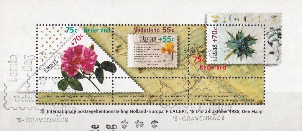 Filacept – gebruikt – NVPH 1414, Ophalen of Verzenden, Na 1940, Gestempeld