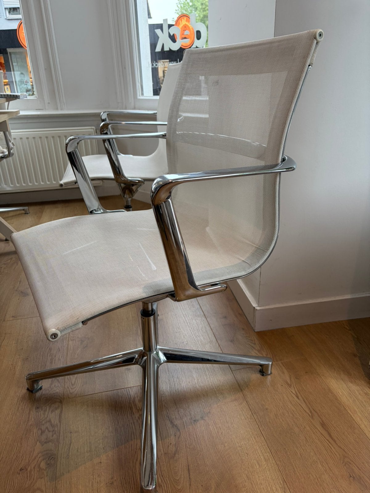 Icf design kantoor stoelen 5 stuks, Ophalen of Verzenden, Zo goed als nieuw, Zwart
