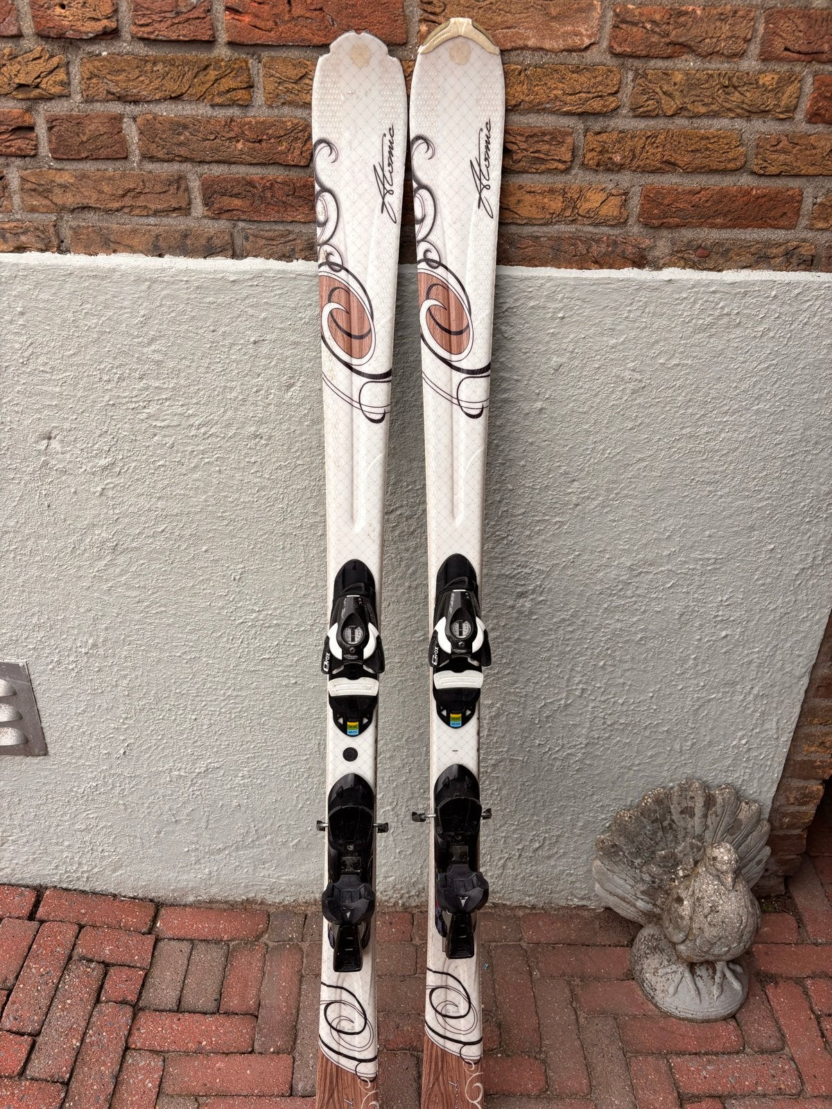 Atomic Ski's 156 cm met bindingen, 140 tot 160 cm, Gebruikt, Ophalen of Verzenden, Atomic