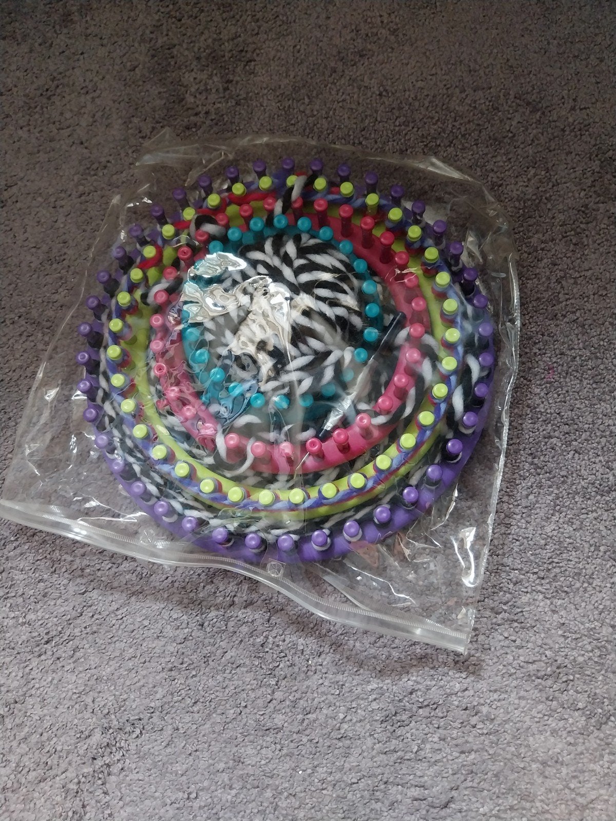 Loom ringen set voor breien en haken, Ophalen