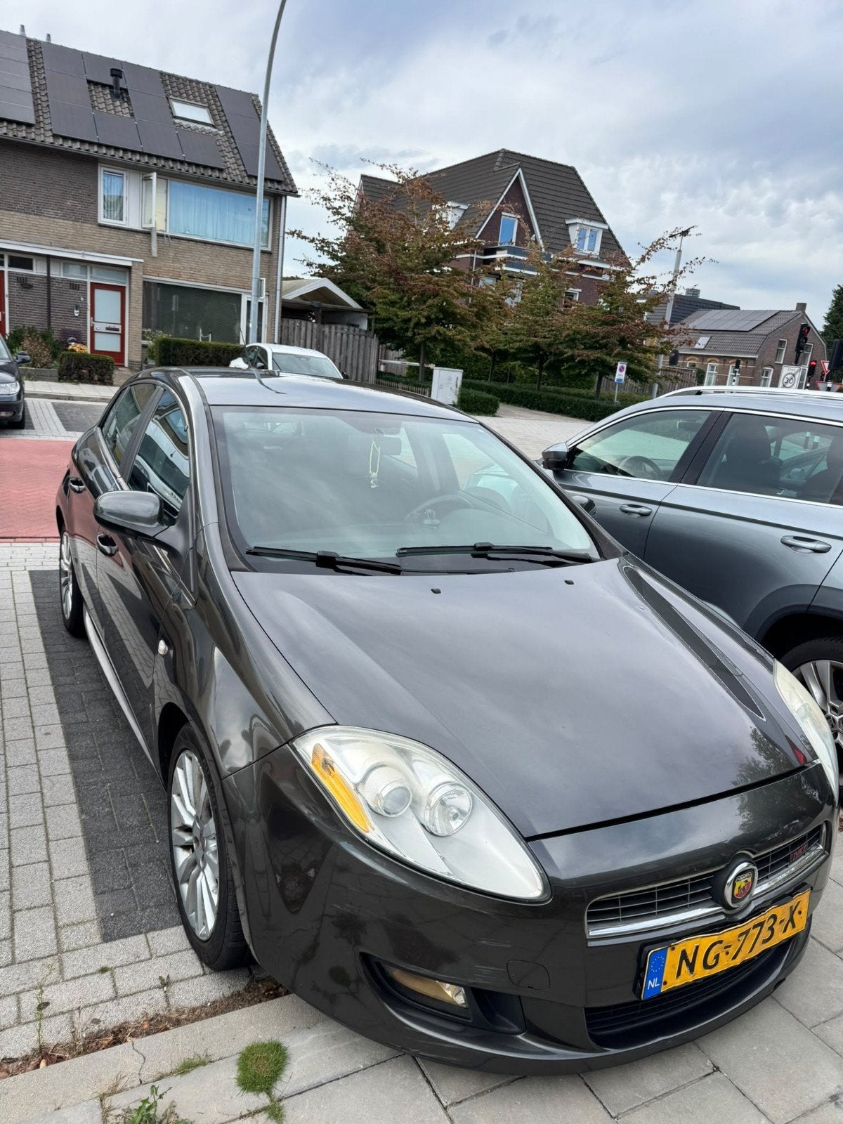 Fiat Bravo 1.4, 150pk, 2007, Grijs, Auto's, Voorwielaandrijving, Stof, 150 pk, 14 km/l