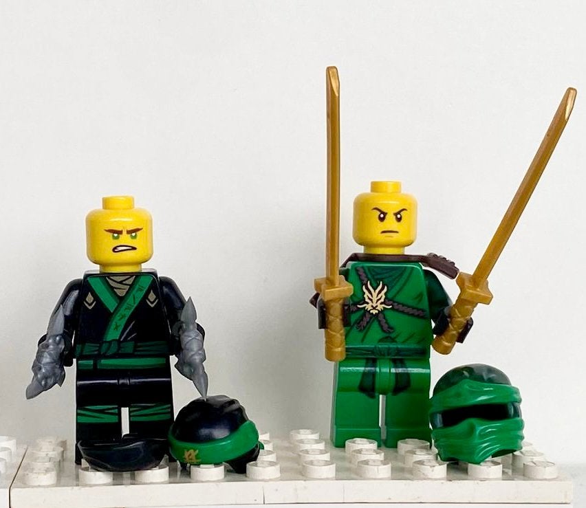 Lego Ninjago Lloyd njo0226 en njo0432, Ophalen of Verzenden, Zo goed als nieuw