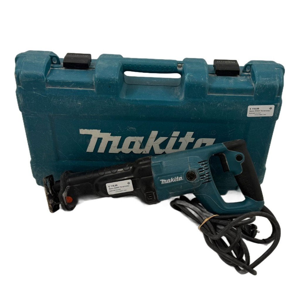 Makita JR3050T Reciprozaag | Bedraad | In kist, Toulonselaan 72, 600 tot 1200 watt, Ophalen of Verzenden, Zo goed als nieuw